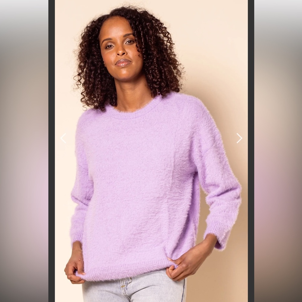 Pink Martini Renee Sweater in Lilac